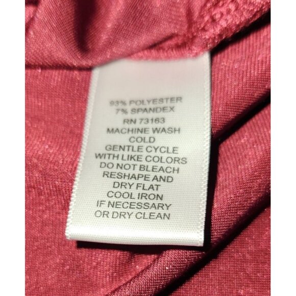 Cupio Crushed Velvet‎ Burgundy Short Sleeve Dress XL - Picture 3 of 5